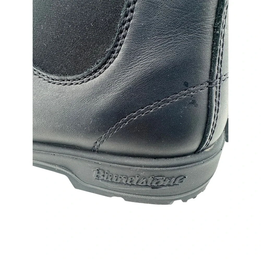Blundstone Thermal #566 Chelsea Boots Black Leather Insulated Sheepskin MenUS 9